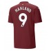 Maillot de foot Manchester City Erling Haaland #9 Troisième vêtements 2024-25 Manches Courtes